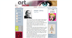 Desktop Screenshot of jasper-johns.de