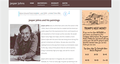 Desktop Screenshot of jasper-johns.org