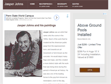 Tablet Screenshot of jasper-johns.org